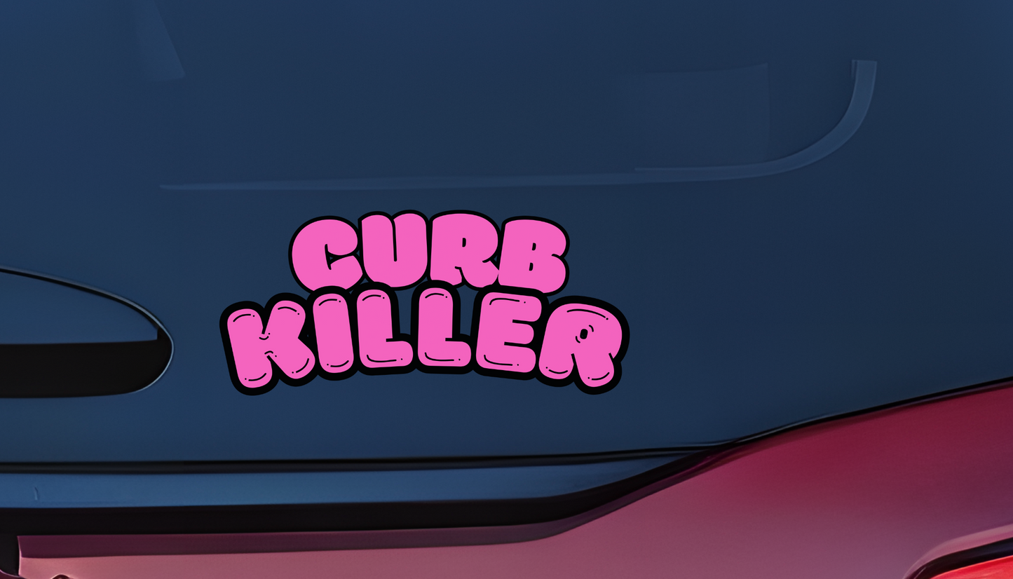 Curb Killer Decal