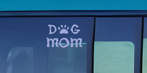 Dog Mom Decal